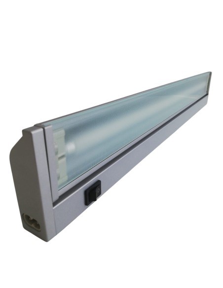 Marino cristal 41358 twister reglette fluorescent 13w t5 575x35x85mm